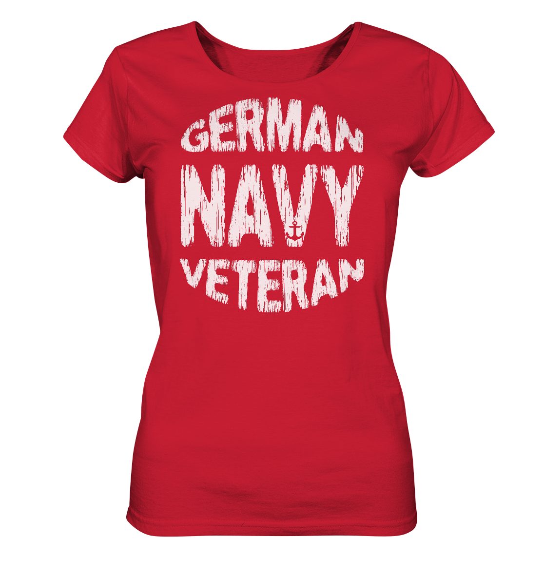 German Navy Veteran Anker - Ladies Organic Shirt
