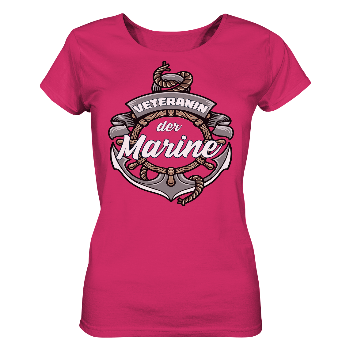 Veteranin der Marine - Ladies Organic Shirt