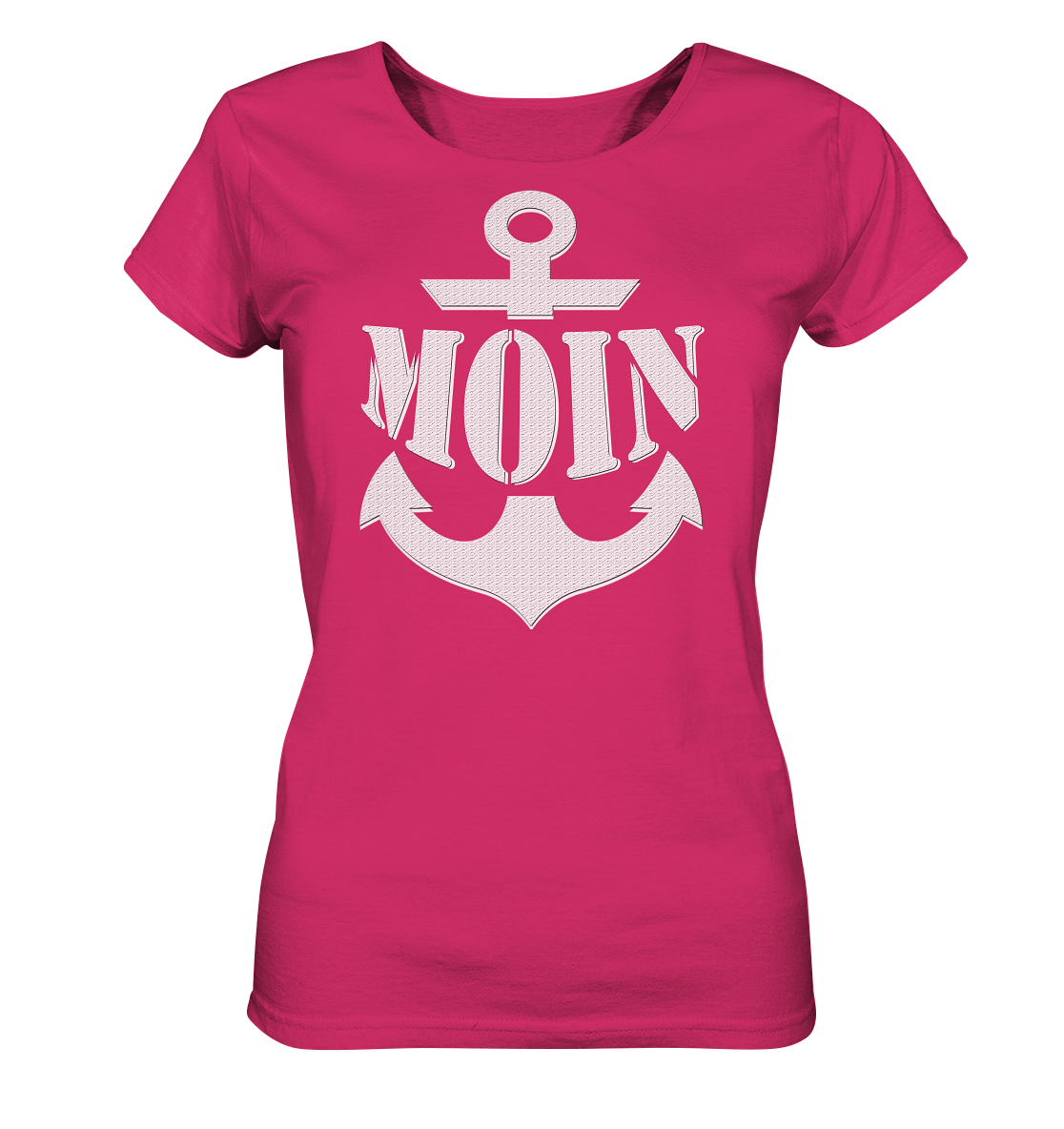 MOIN Anker weiß - Ladies Organic Shirt