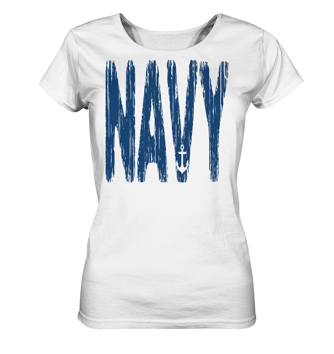 NAVY Anker - Ladies Organic Shirt