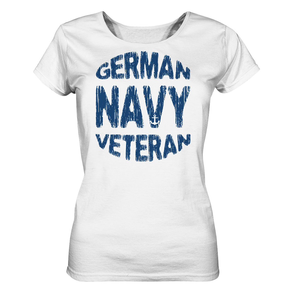 German Navy Veteran Anker - Ladies Organic Shirt