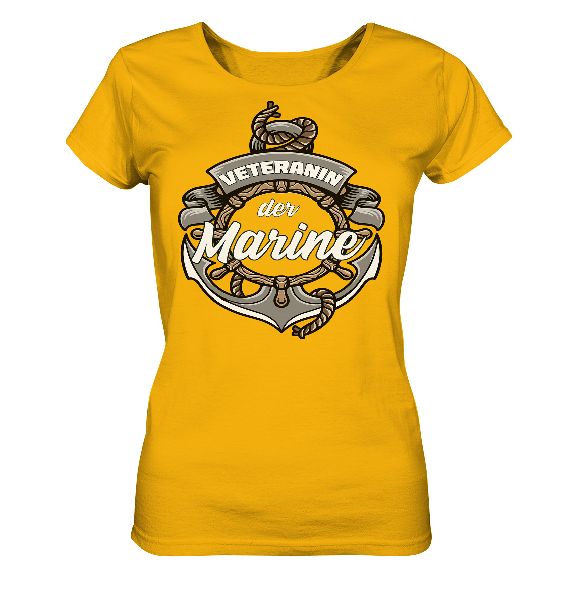 Veteranin der Marine - Ladies Organic Shirt