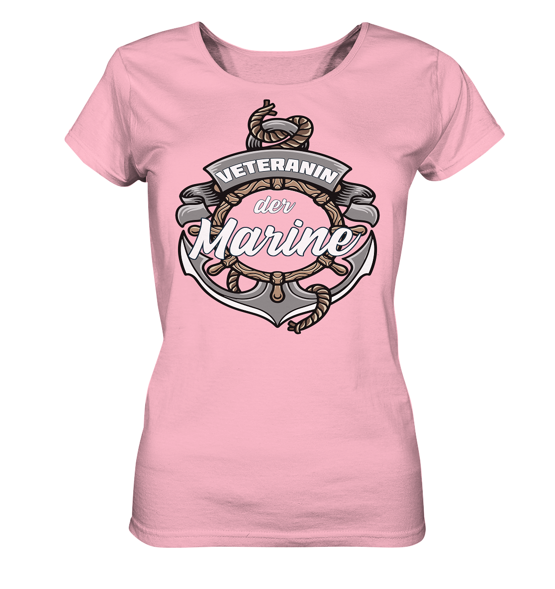 Veteranin der Marine - Ladies Organic Shirt