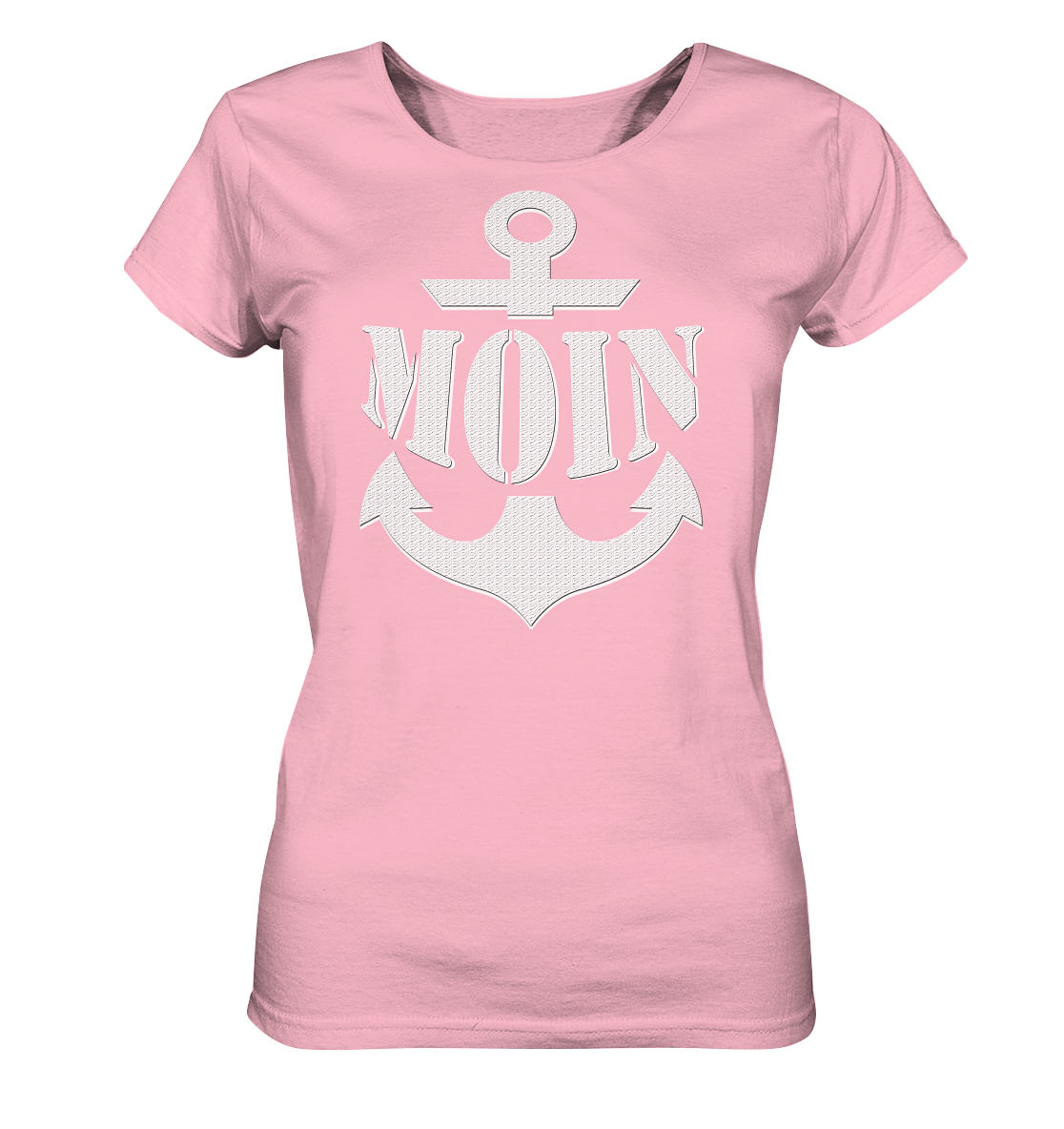 MOIN Anker weiß - Ladies Organic Shirt