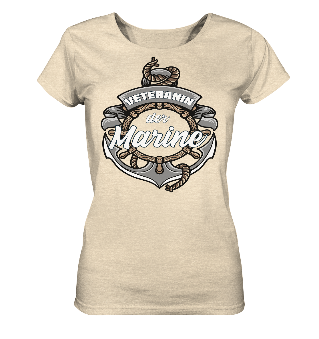 Veteranin der Marine - Ladies Organic Shirt