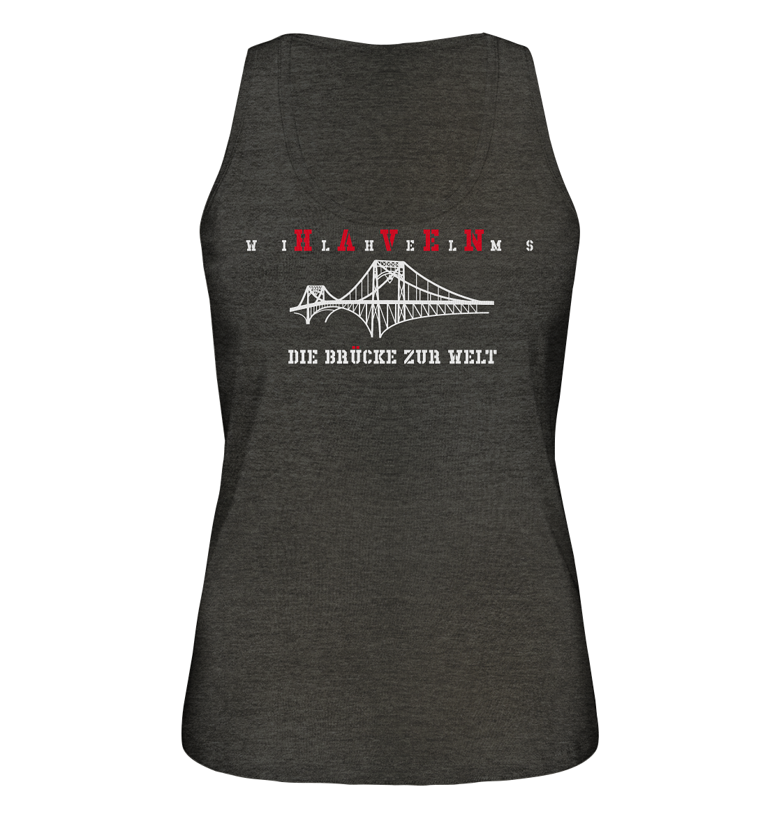 WILHELMSHAVEN - Die Brücke zur Welt - Ladies Organic Tank-Top