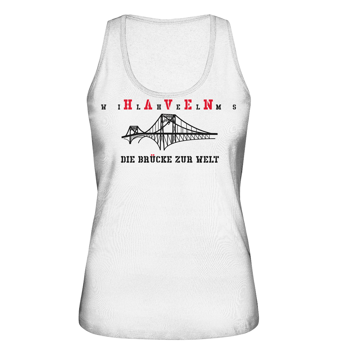 WILHELMSHAVEN - Die Brücke zur Welt - Ladies Organic Tank-Top
