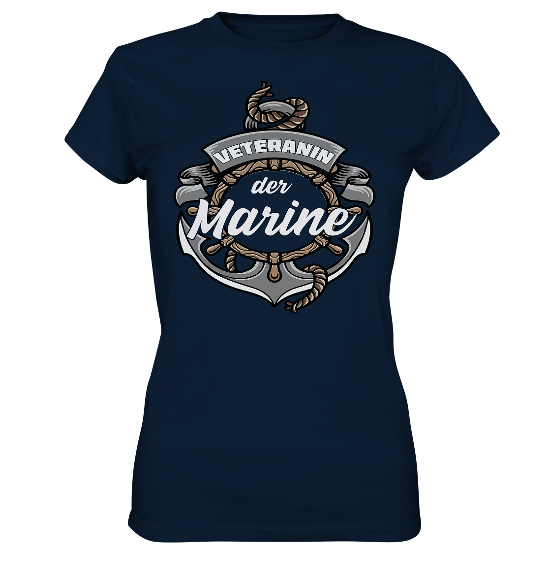 Veteranin der Marine - Ladies Premium Shirt