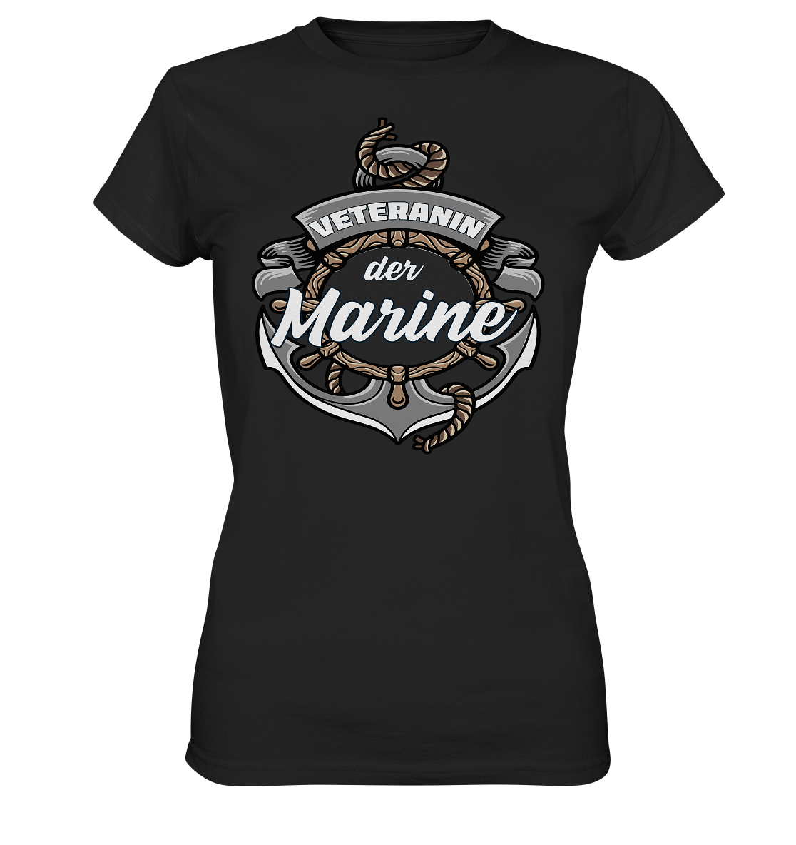 Veteranin der Marine - Ladies Premium Shirt