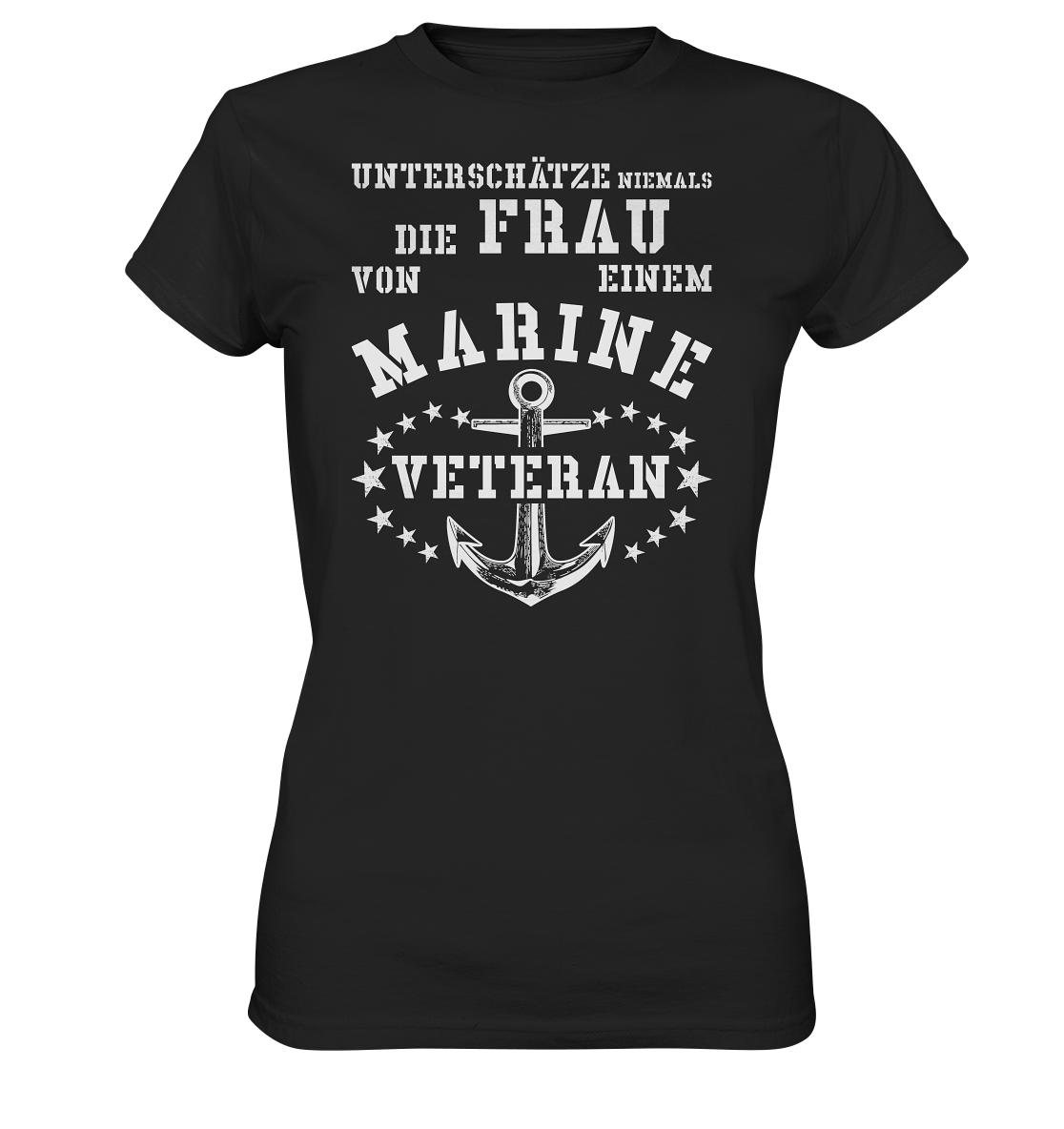 Bordgemeinschaft der Emdenfahrer - Unterschätze niemals die Frau... - Ladies Premium Shirt