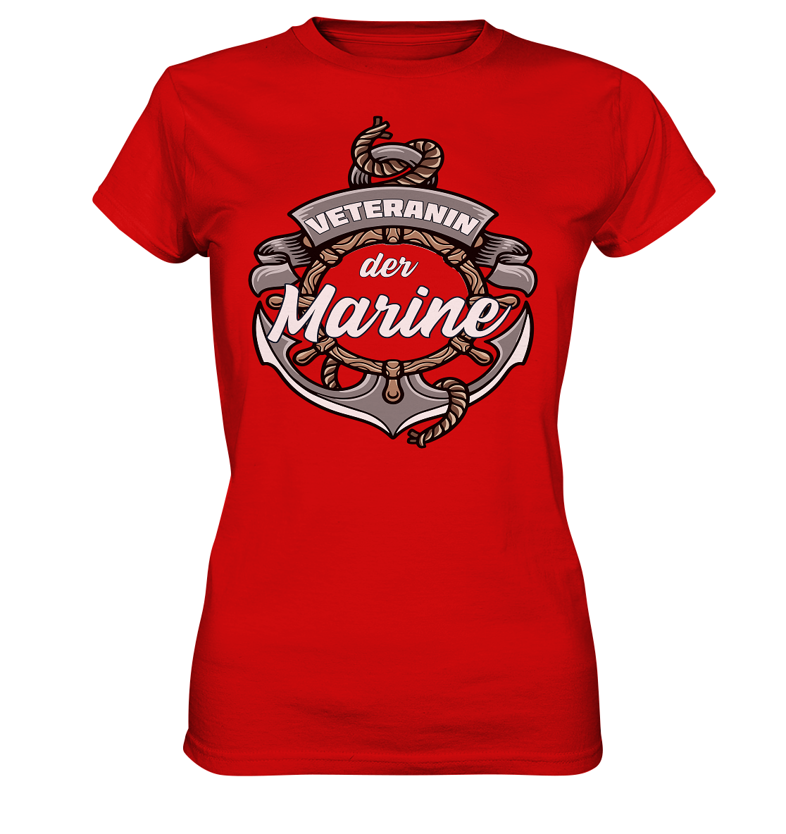 Veteranin der Marine - Ladies Premium Shirt