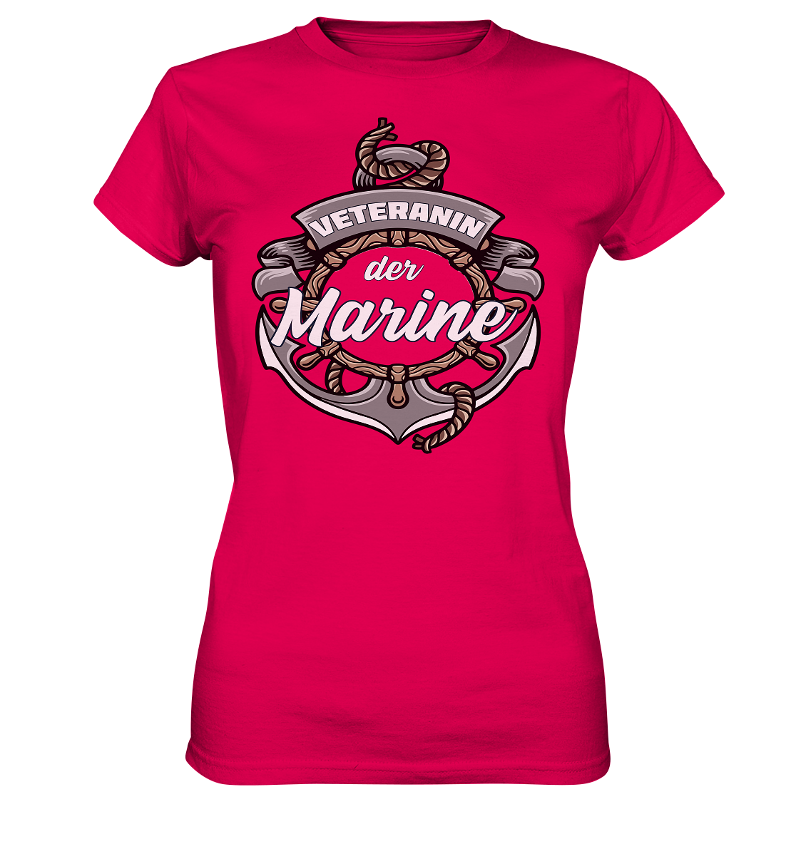 Veteranin der Marine - Ladies Premium Shirt