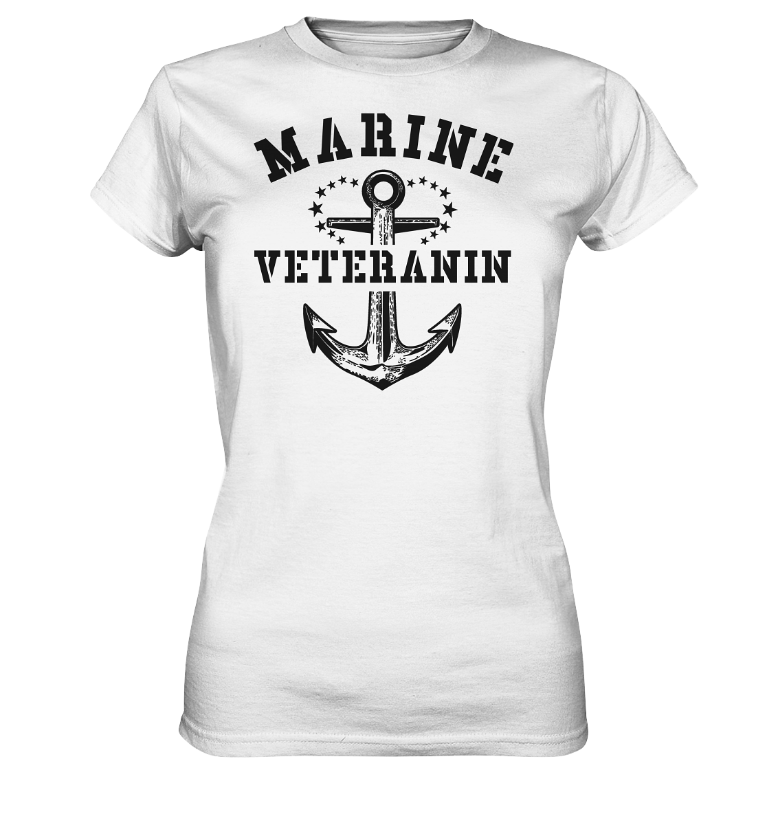 Marine Veteranin - Ladies Premium Shirt