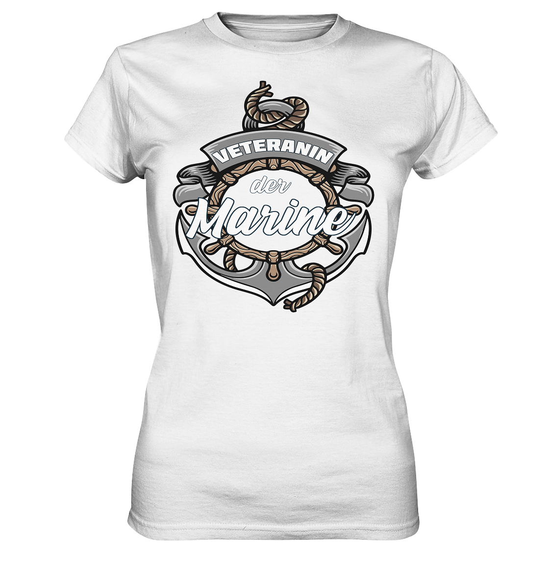 Veteranin der Marine - Ladies Premium Shirt