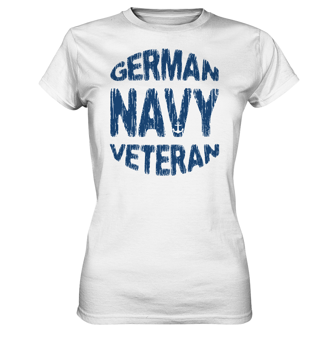 German Navy Veteran Anker - Ladies Premium Shirt