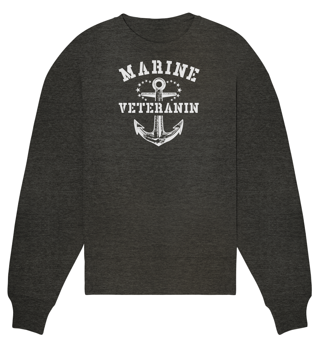 Marine Veteranin - Organic Oversize Sweatshirt