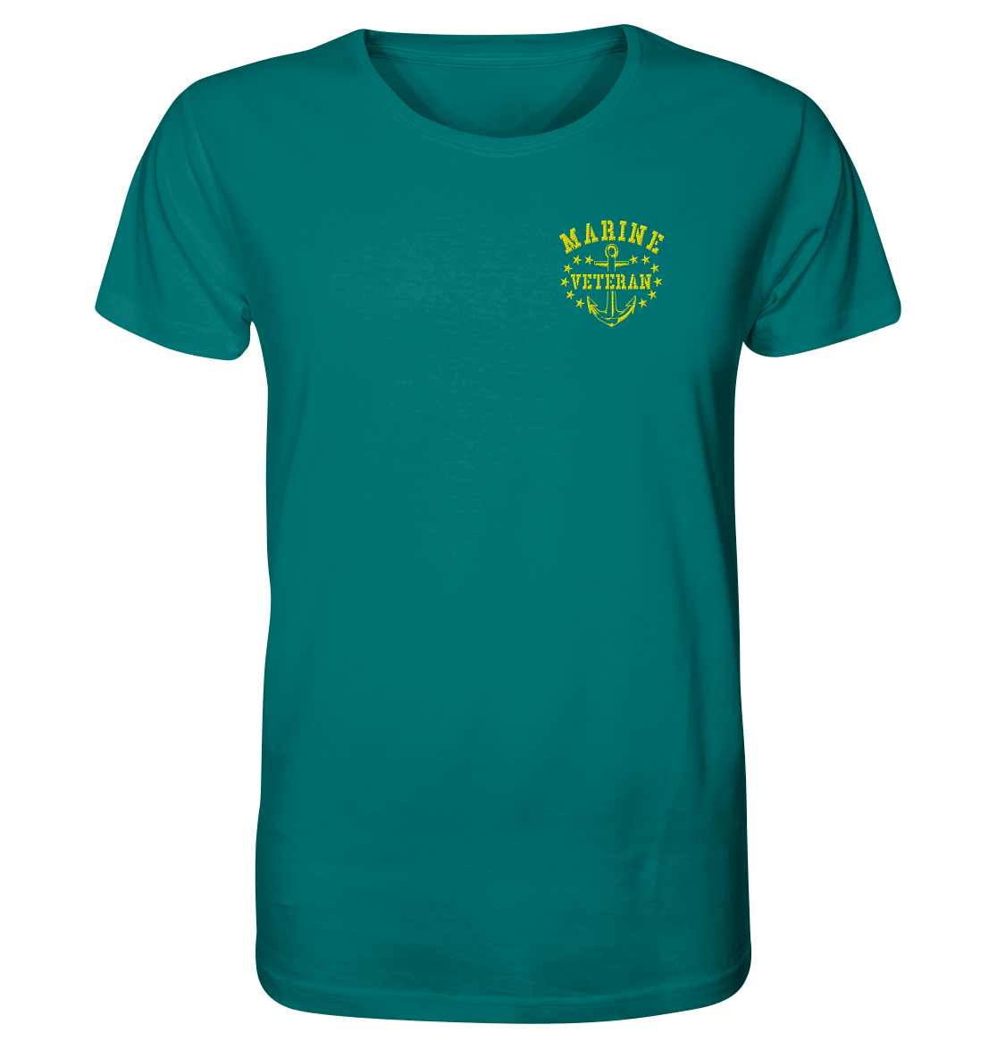 Marine Veteran Anker - Organic Shirt (Stick)