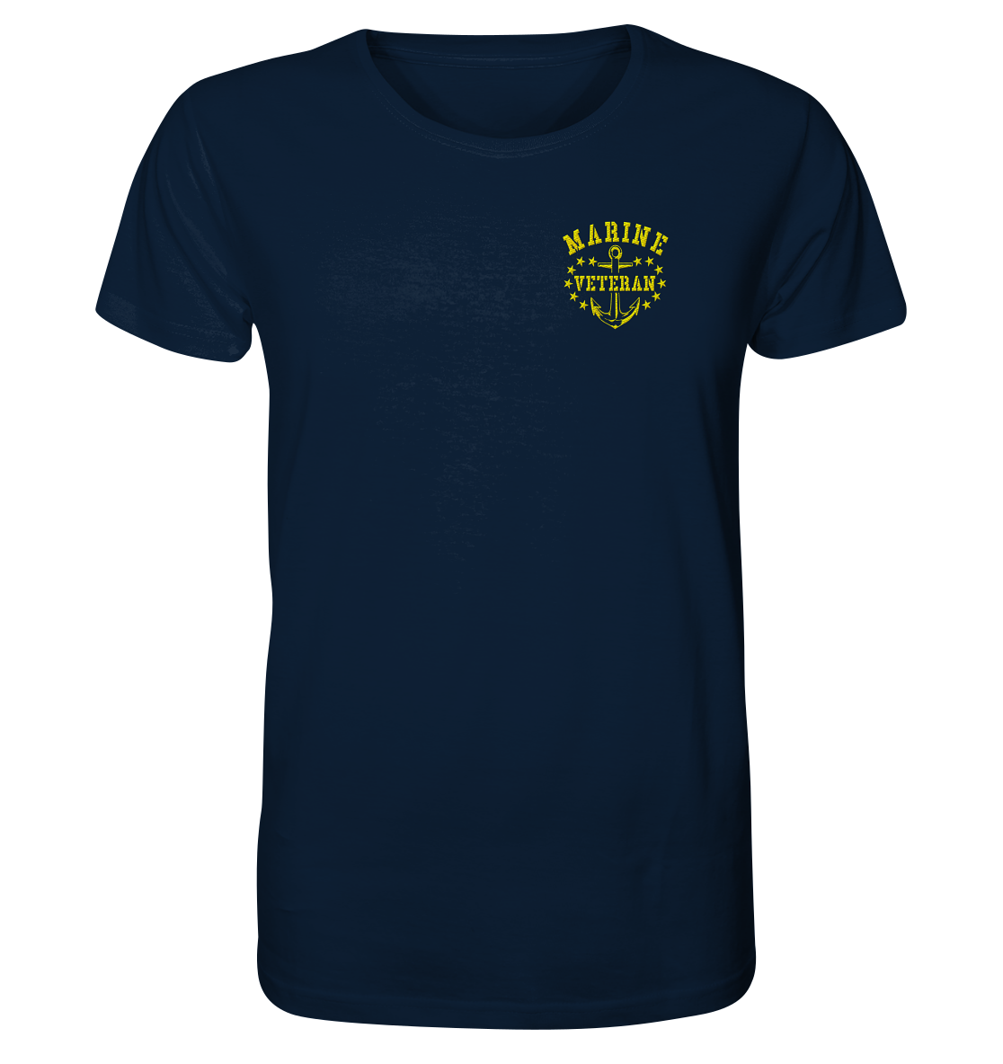 Marine Veteran Anker - Organic Shirt (Stick)