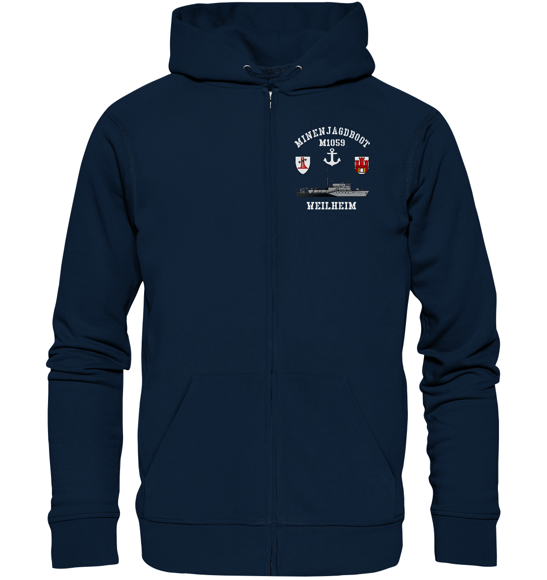 Mij.-Boot M1059 WEILHEIM Anker 1.MSG - Organic Kapuzenjacke
