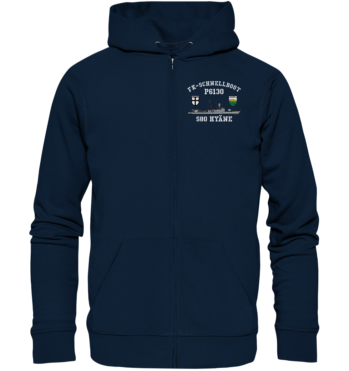 P6130 S80 HYÄNE 7.SG - Organic Kapuzenjacke