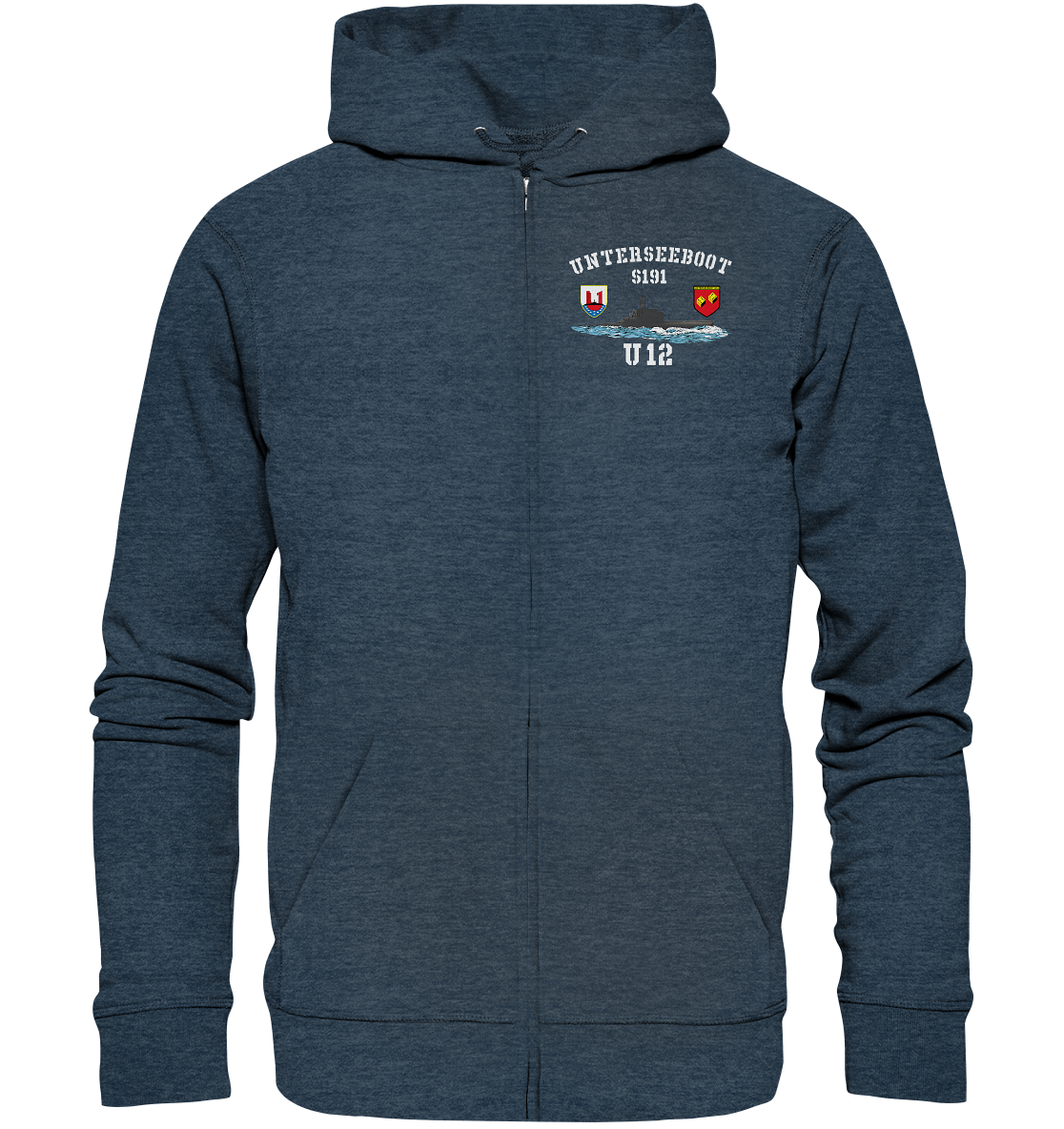 Unterseeboot S191 U12 - Organic Kapuzenjacke