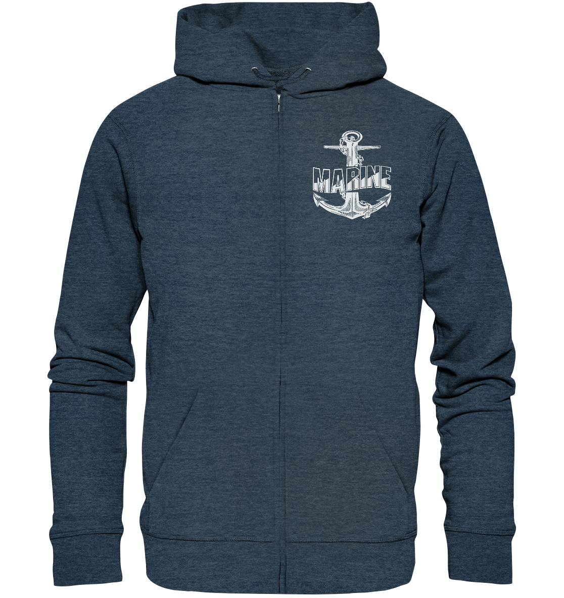 Anker MARINE - Organic Kapuzenjacke