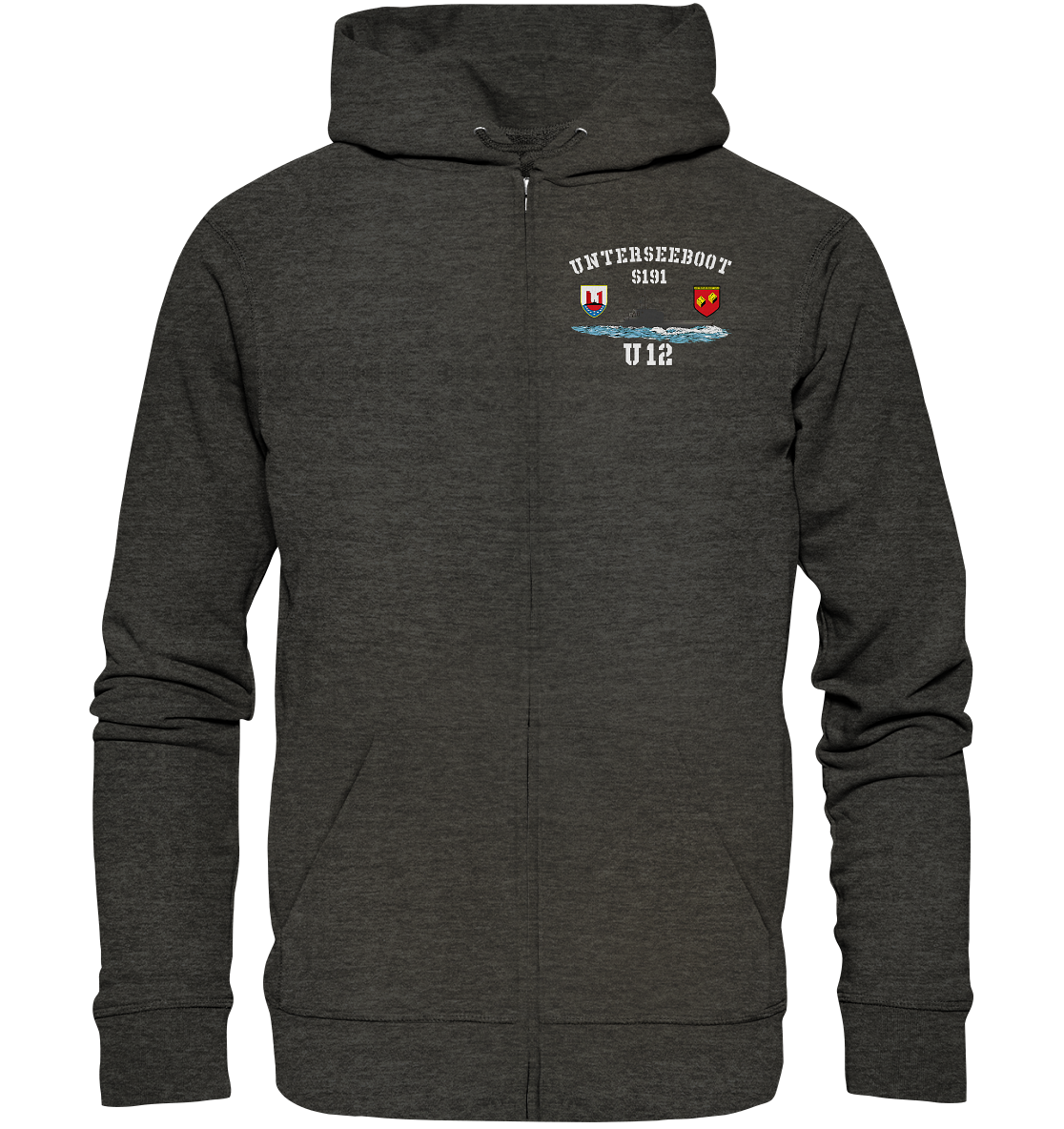 Unterseeboot S191 U12 - Organic Kapuzenjacke