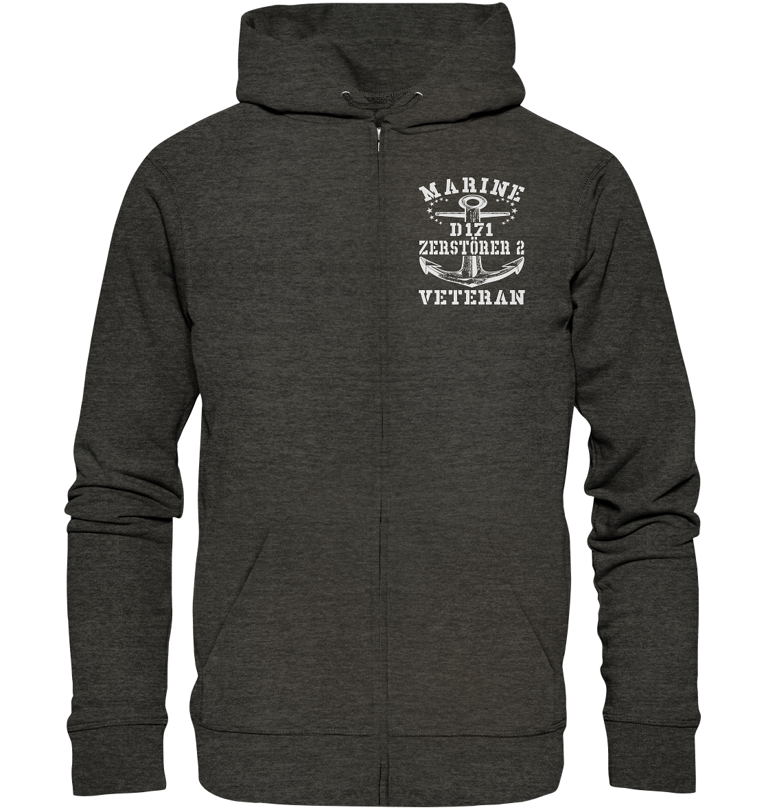 D171 ZERSTÖRER2 - Organic Kapuzenjacke