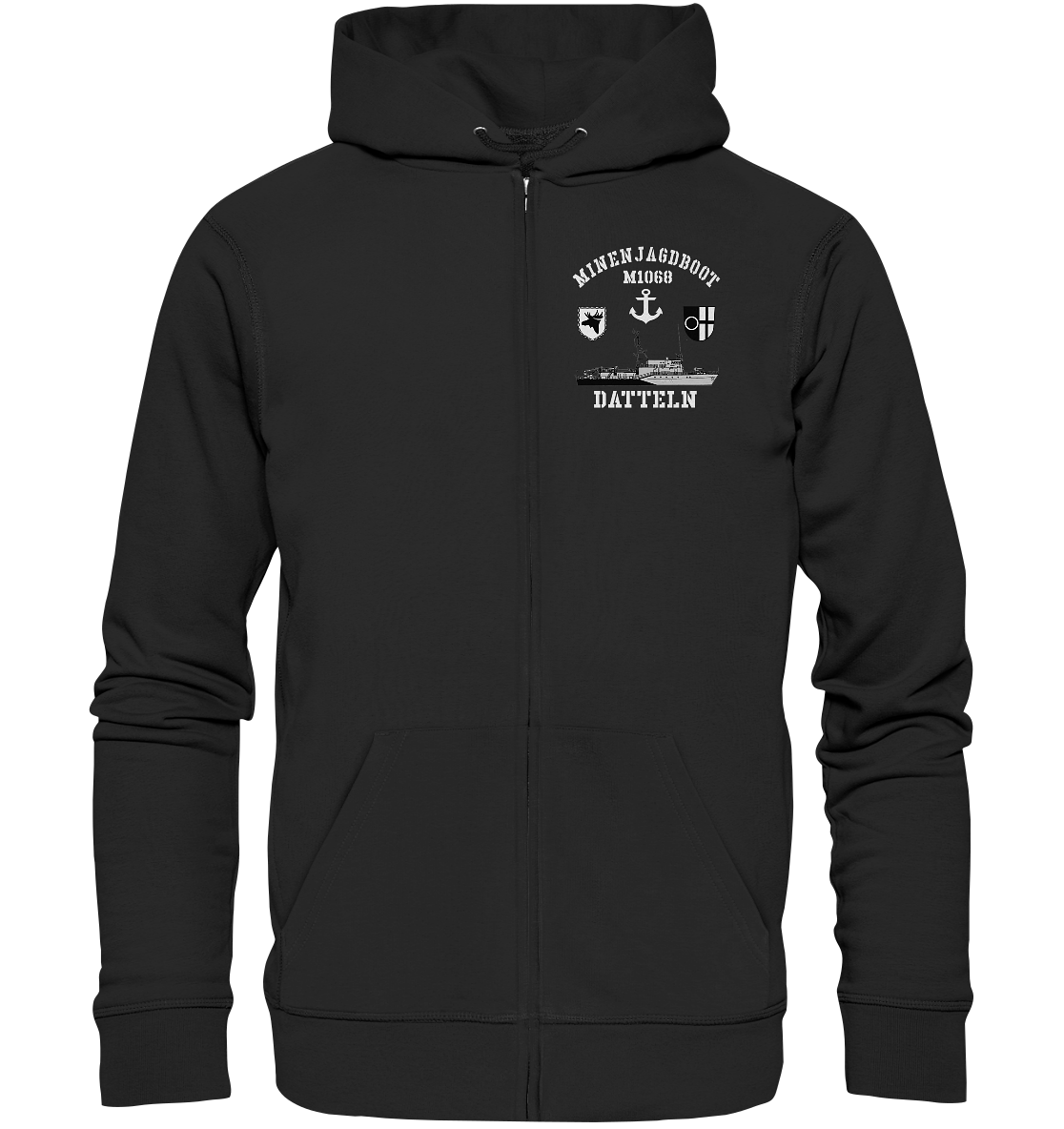 Mij.-Boot M1068 DATTELN Anker 3.MSG - Organic Kapuzenjacke