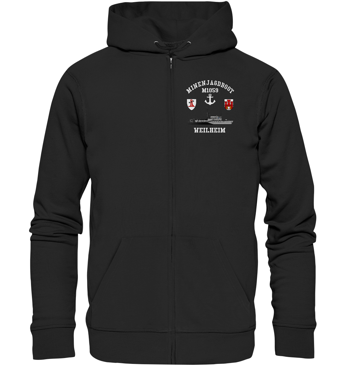 Mij.-Boot M1059 WEILHEIM Anker 1.MSG - Organic Kapuzenjacke