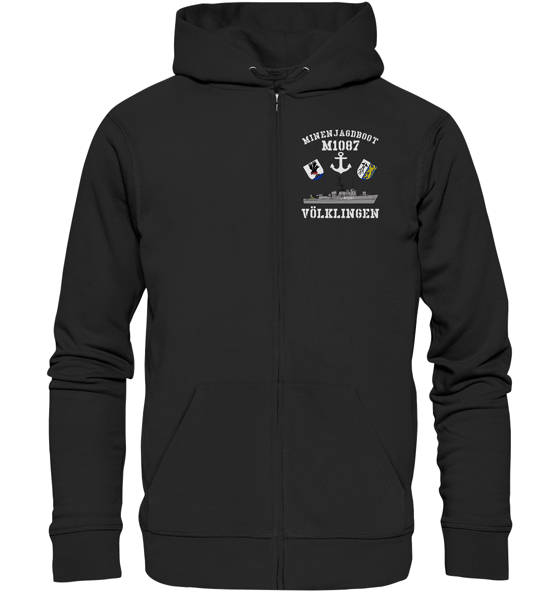 Mij.-Boot M1087 VÖLKLINGEN - Organic Kapuzenjacke