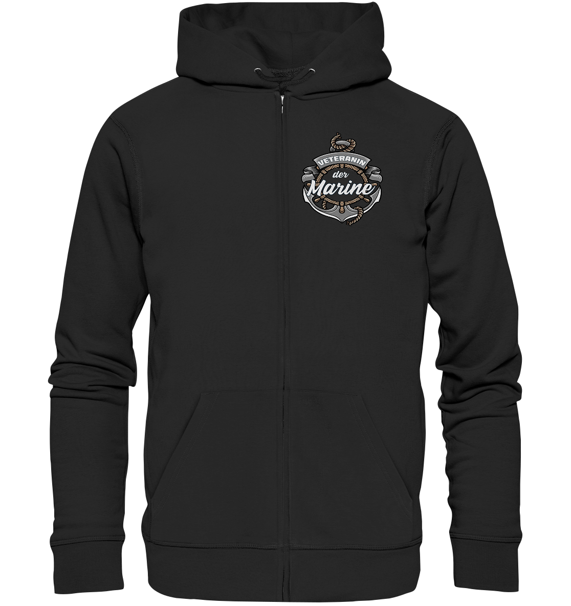 Veteranin der Marine - Organic Kapuzenjacke