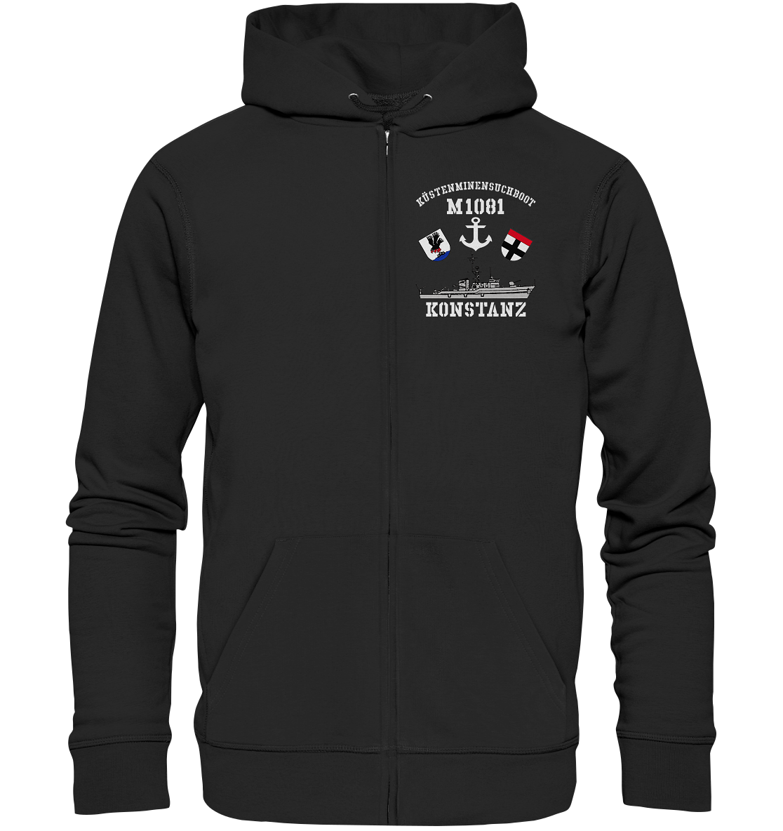 KM-Boot M1081 KONSTANZ - Organic Kapuzenjacke