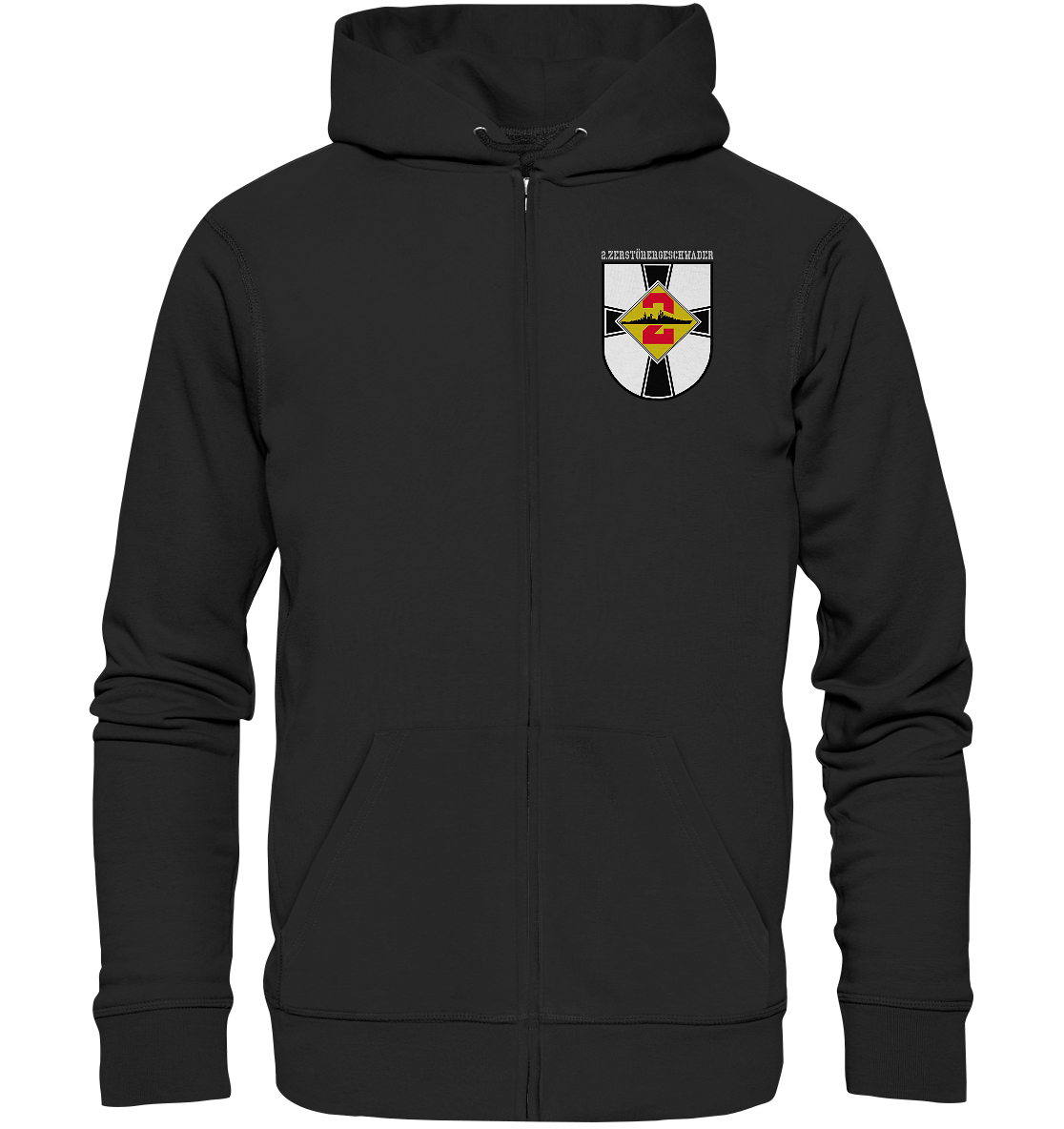 2. ZG Zerstörer D182 SCHLESWIG-HOLSTEIN; beidseitiger Druck - Organic Zipper