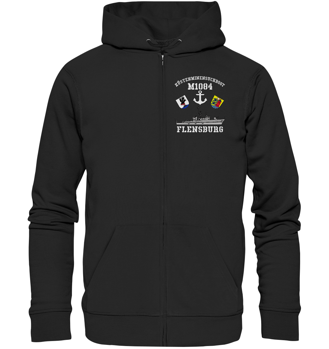 KM-Boot M1084 FLENSBURG - Organic Kapuzenjacke