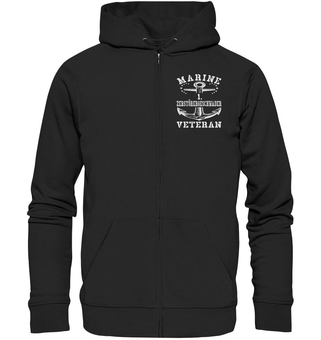 1. Zerstörergeschwader Marine Veteran - Organic Zipper
