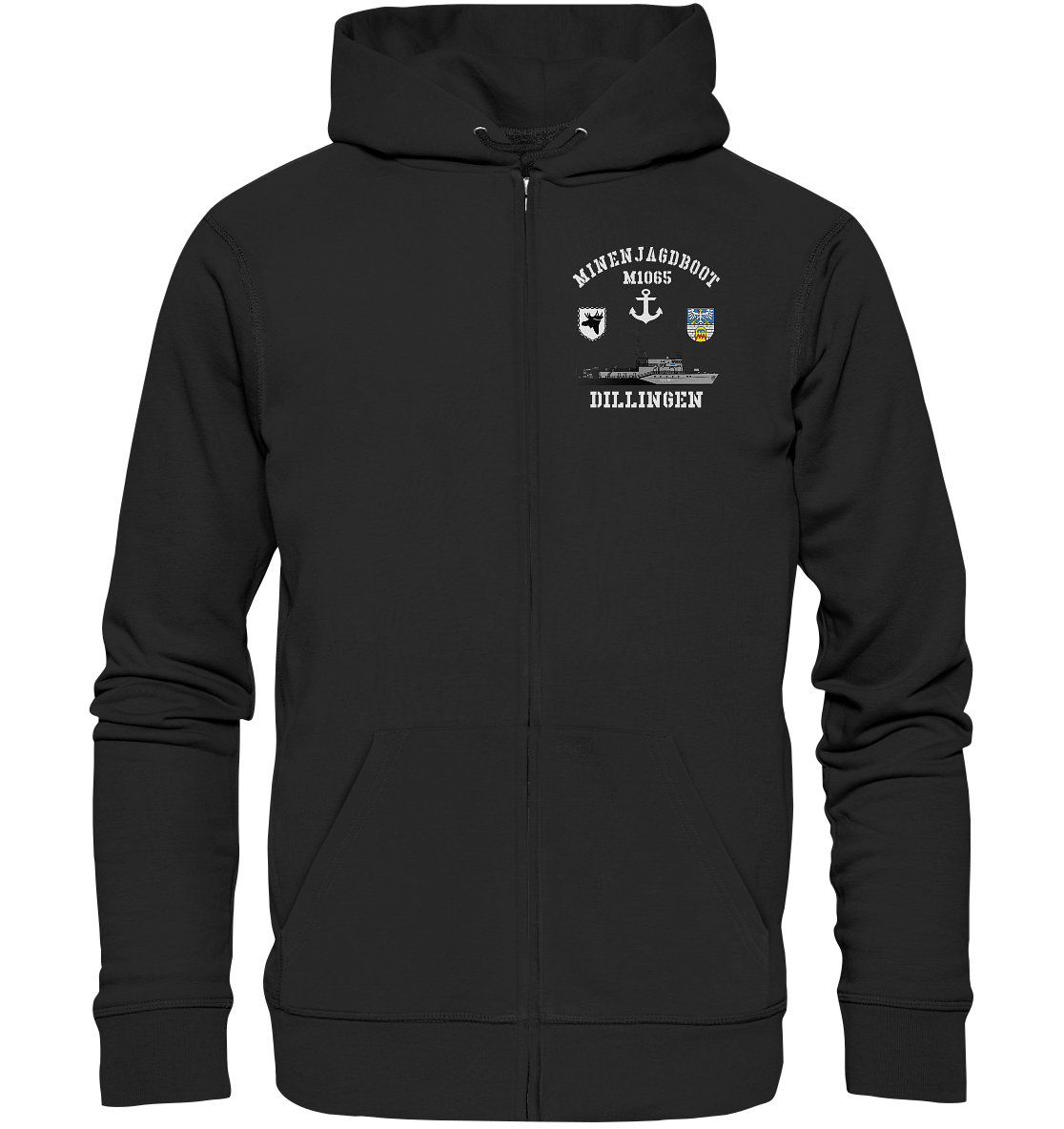 Mij.-Boot M1065 DILLINGEN Anker 3.MSG - Organic Kapuzenjacke