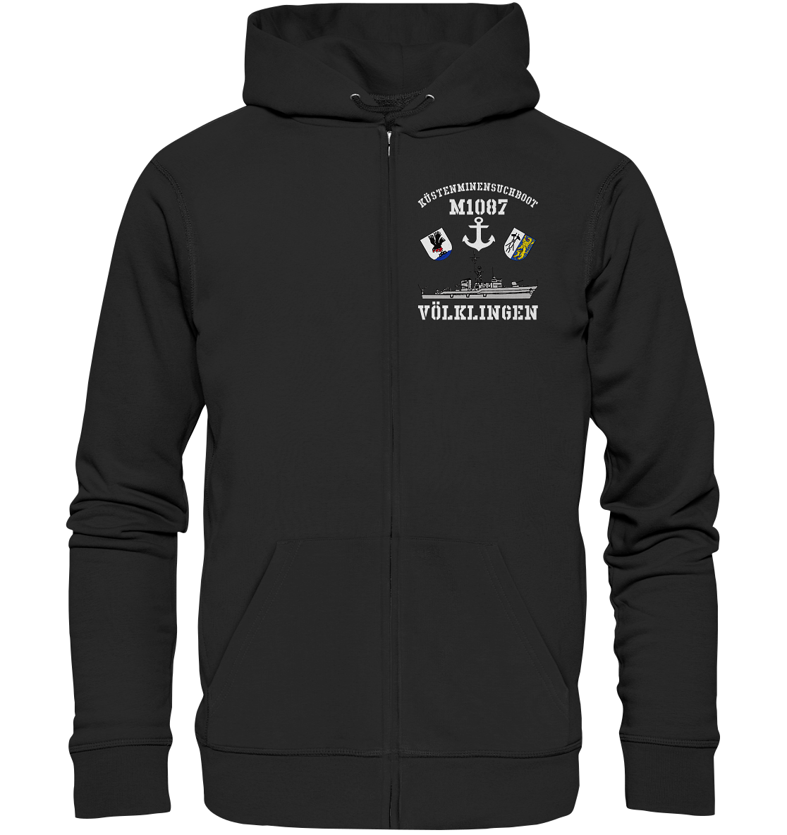 KM-Boot M1087 VÖLKLINGEN - Organic Kapuzenjacke