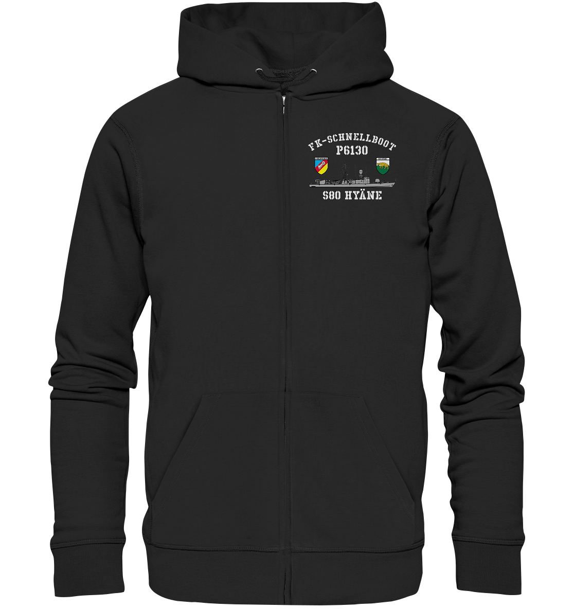 P6130 S80 Hyäne 2.SG - Organic Kapuzenjacke