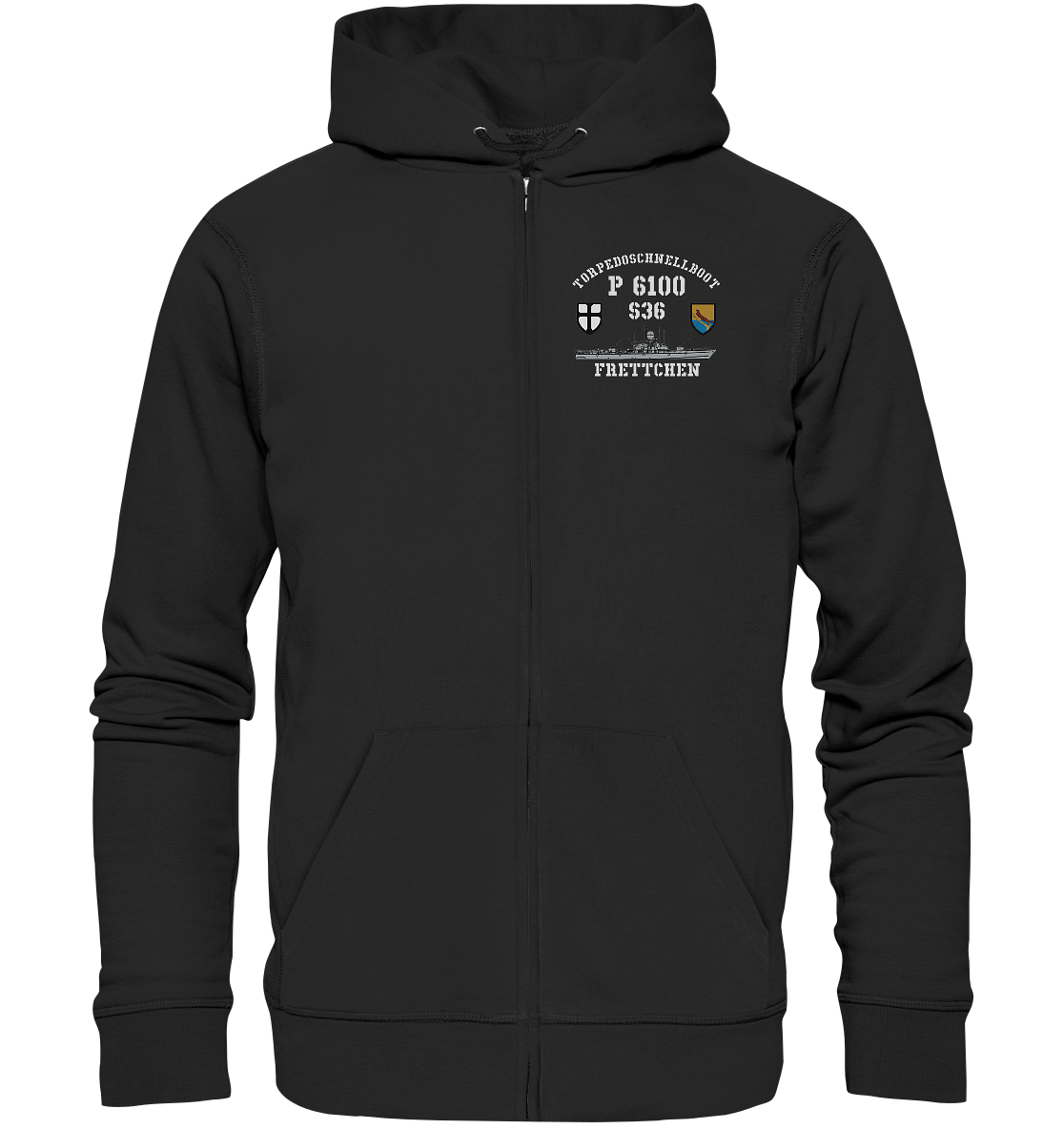 P 6100 S36 FRETTCHEN - Organic Kapuzenjacke