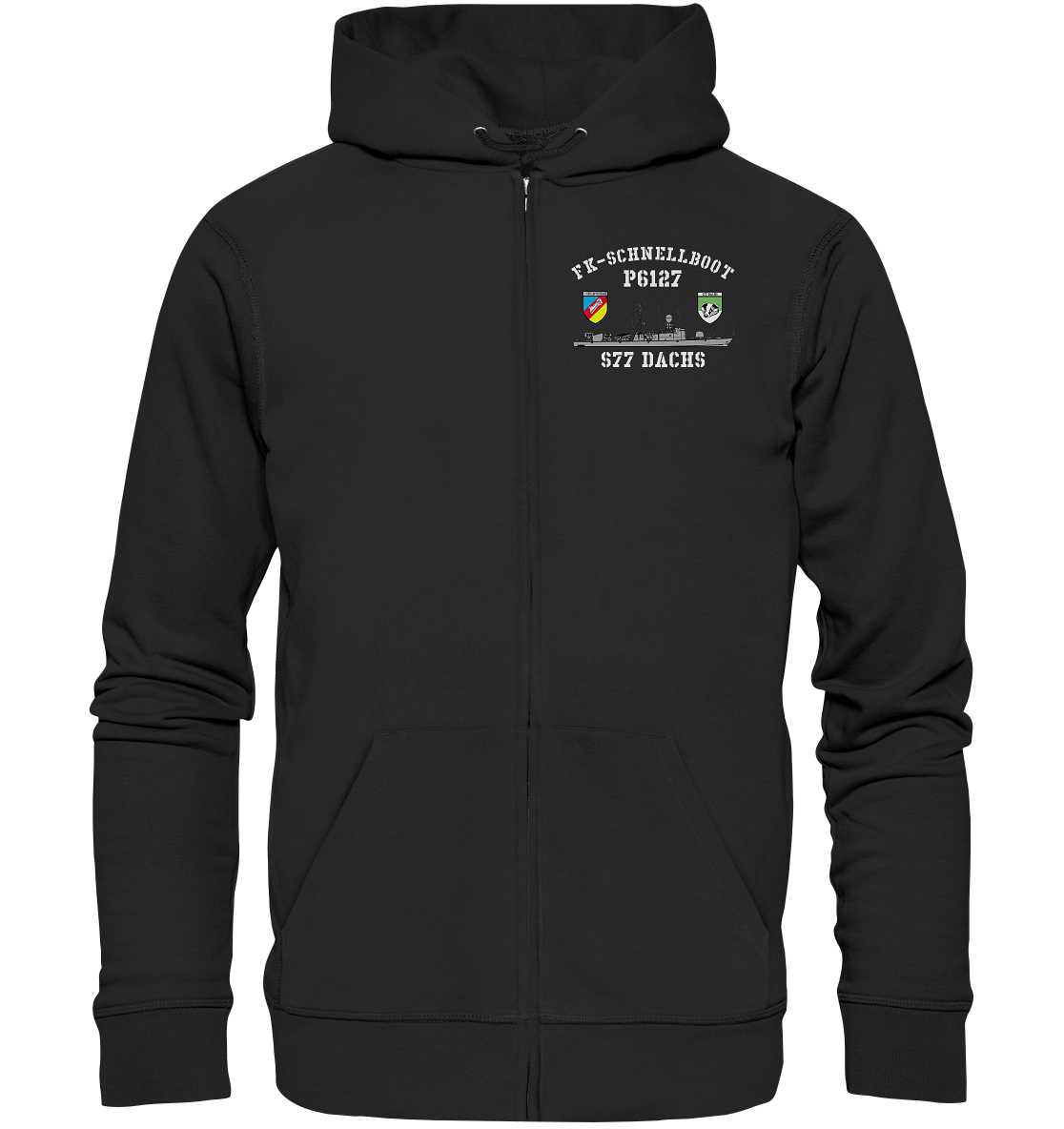 P6127 S77 DACHS 2.SG - Organic Kapuzenjacke