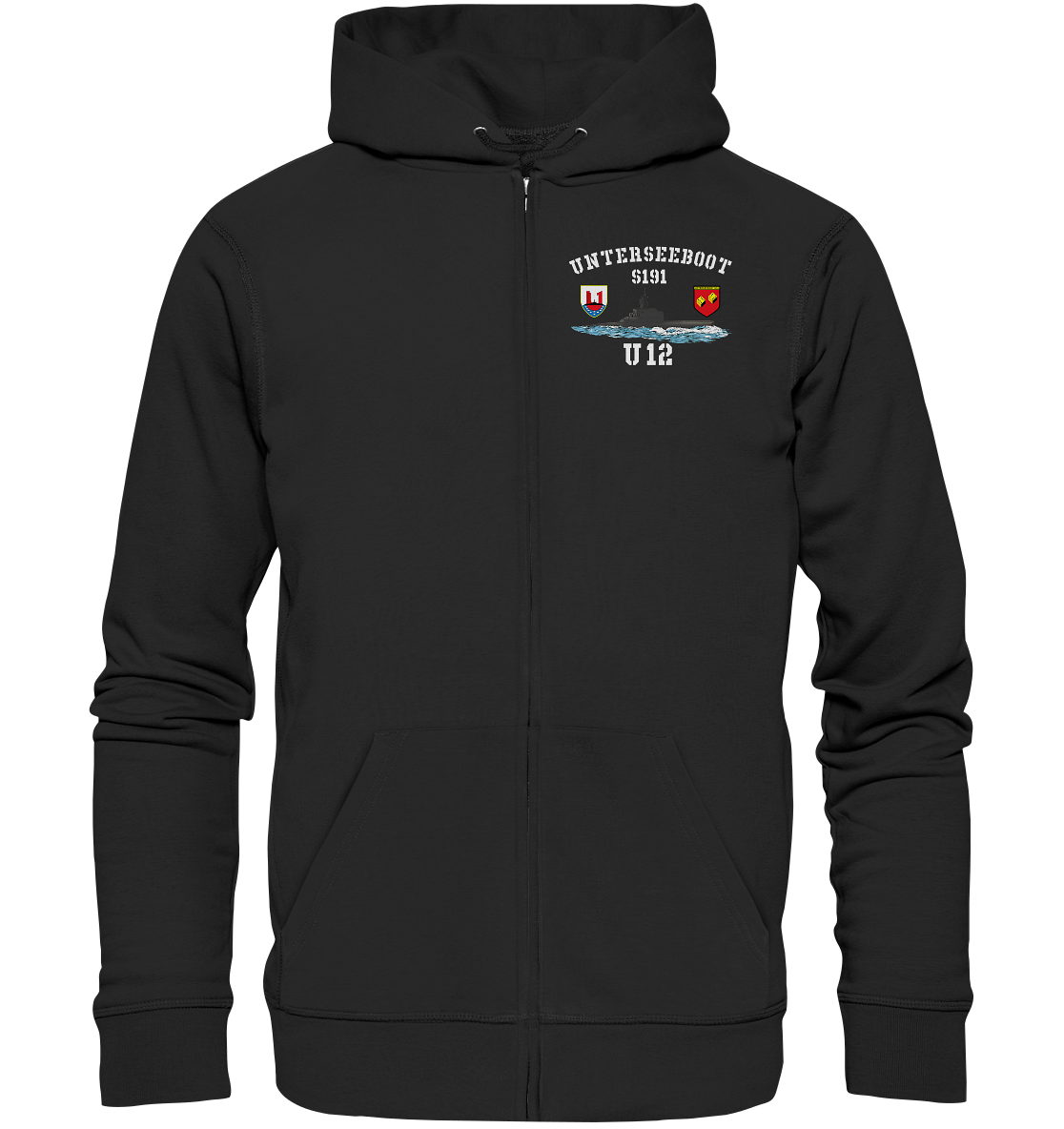 Unterseeboot S191 U12 - Organic Kapuzenjacke