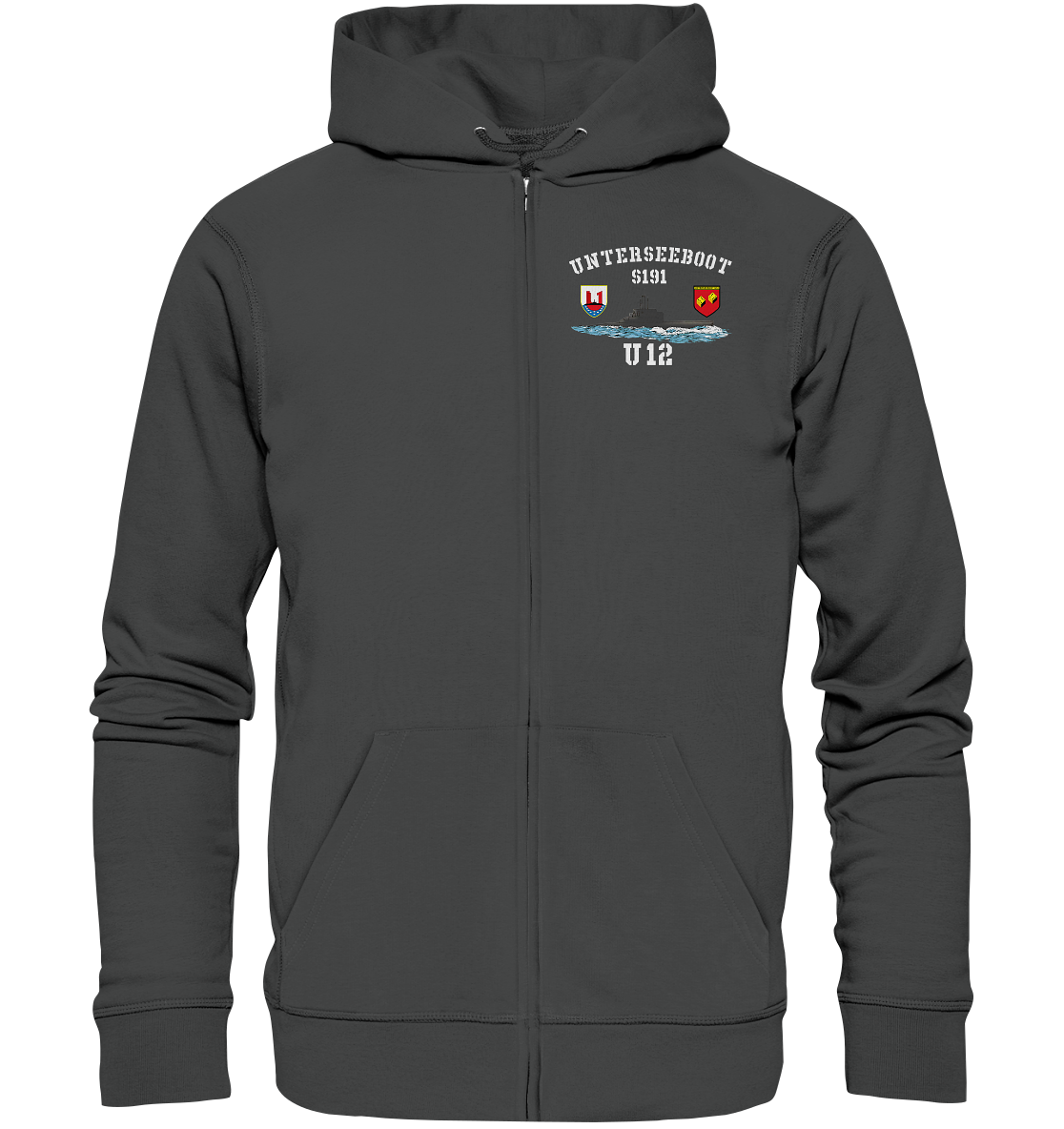 Unterseeboot S191 U12 - Organic Kapuzenjacke