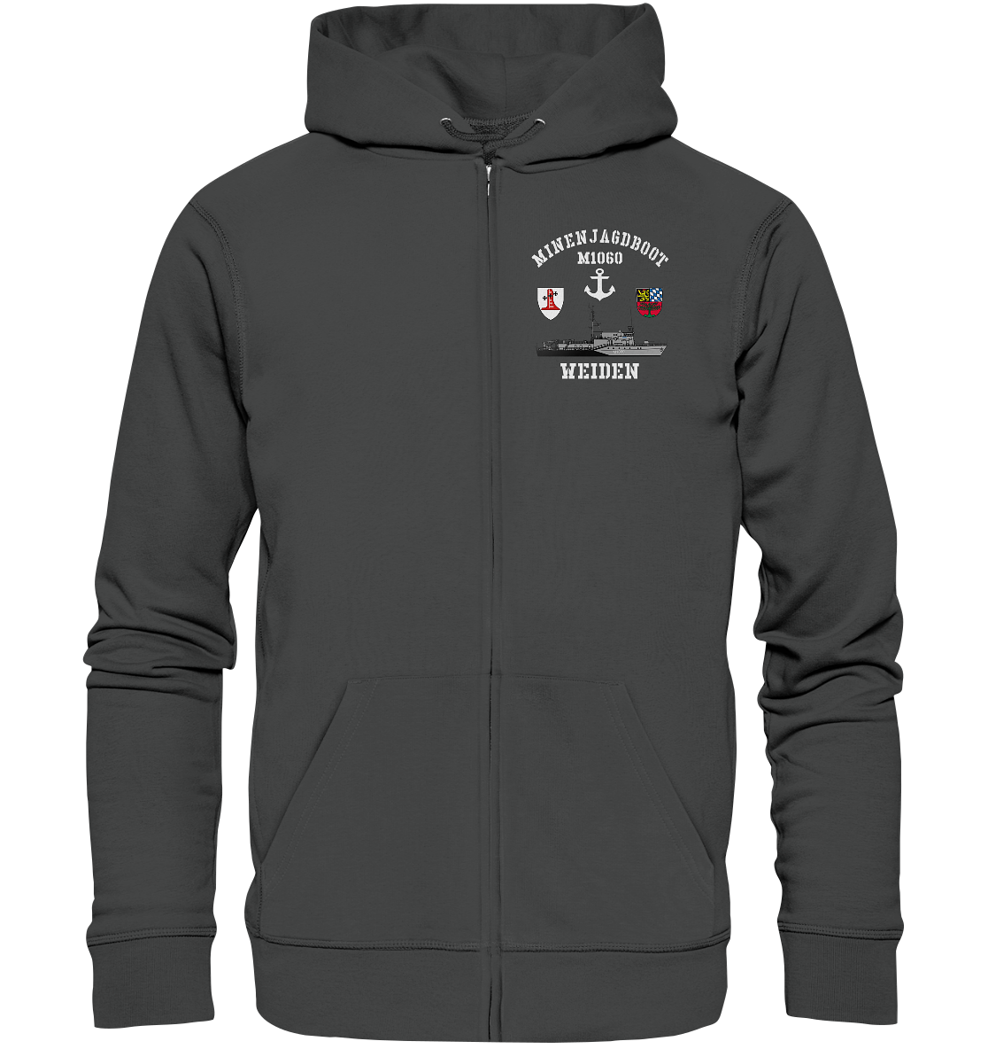 Mij.-Boot M1060 WEIDEN Anker 1.MSG - Organic Kapuzenjacke