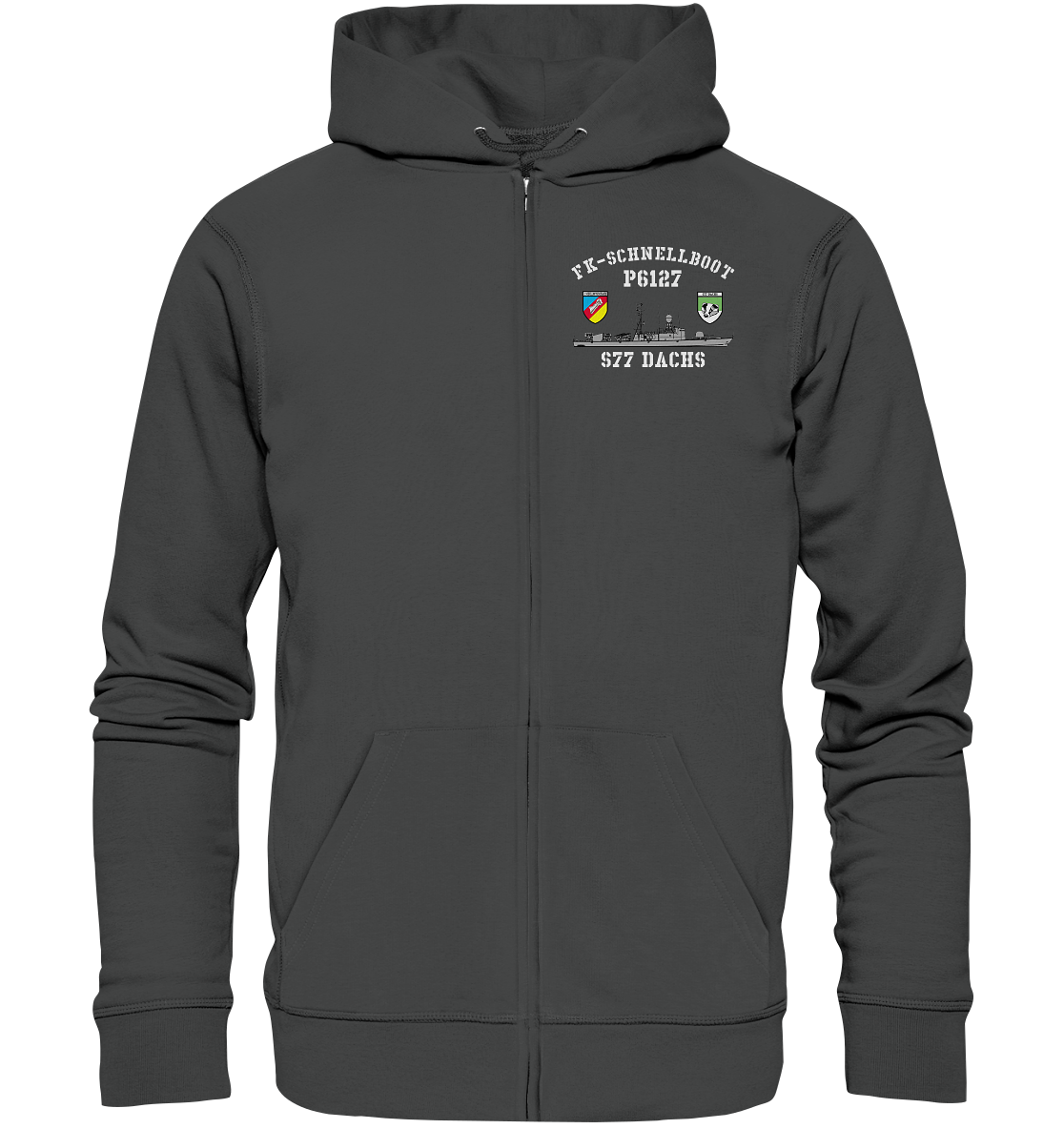 P6127 S77 DACHS 2.SG - Organic Kapuzenjacke