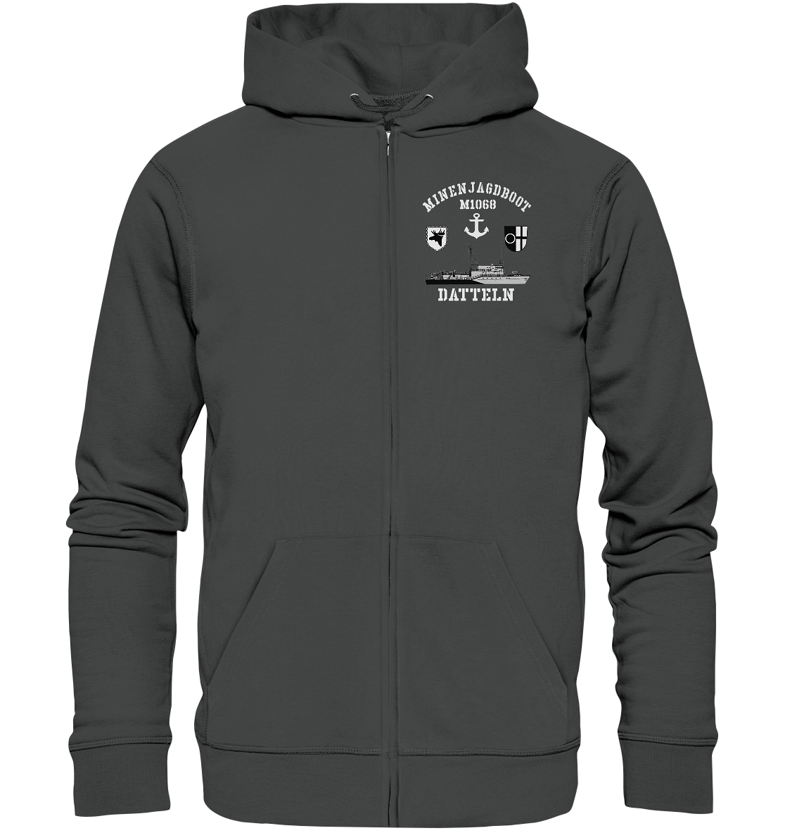 Mij.-Boot M1068 DATTELN Anker 3.MSG - Organic Kapuzenjacke