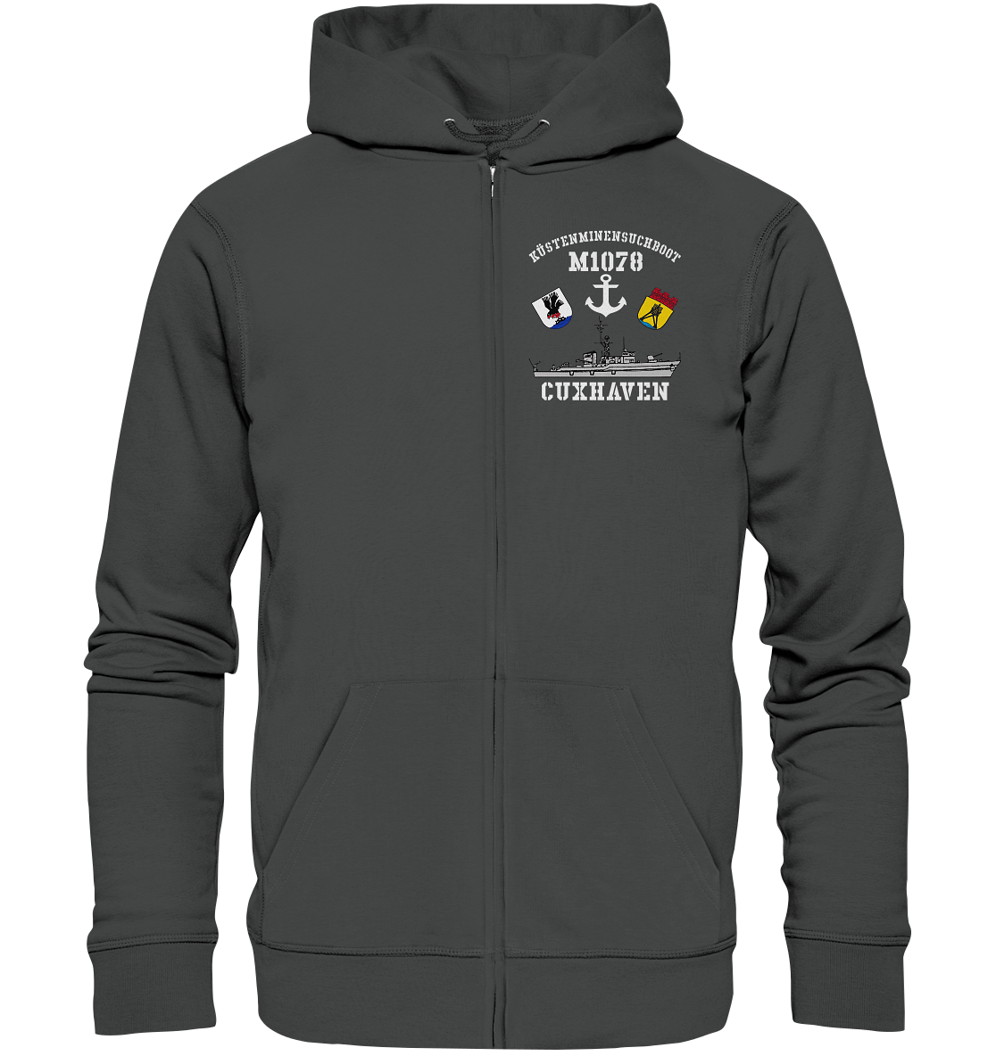 KM-Boot M1078 CUXHAVEN - Organic Kapuzenjacke