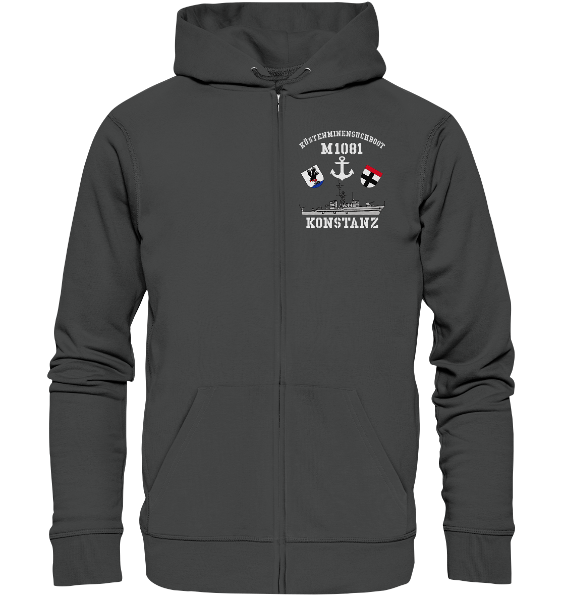 KM-Boot M1081 KONSTANZ - Organic Kapuzenjacke