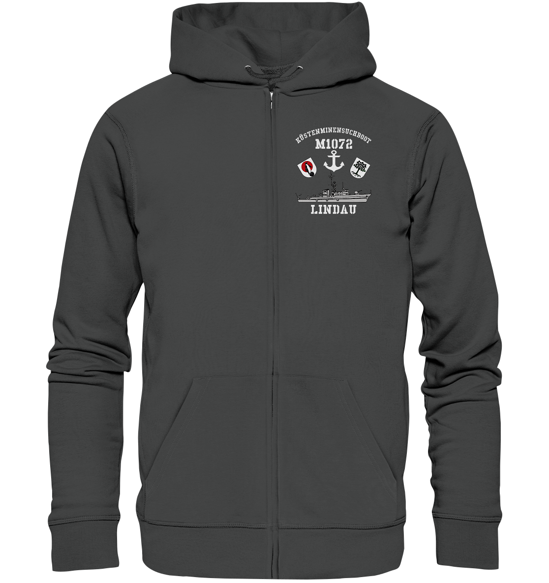 KM-Boot M1072 LINDAU Anker - Organic Kapuzenjacke