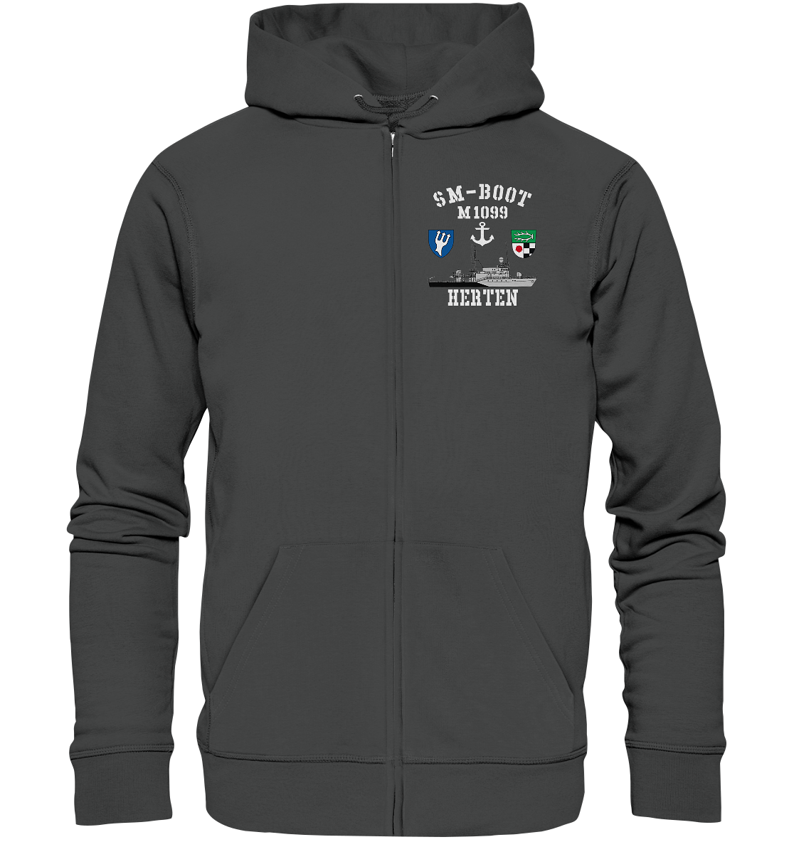 SM-Boot M1099 HERTEN Anker - Organic Kapuzenjacke